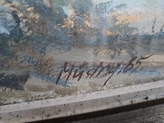 Predám olejomaľbu, - 1