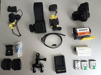 SONY HDR-AS200V + bohaté príslušenstvo