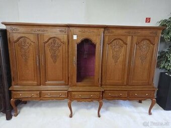 B23. komoda, masiv, v style LXVI., v 158 cm, s 252 cm, h 56
