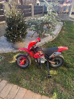 Elektrická detská motorka