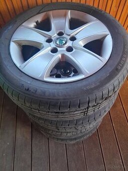 Komplet Škoda elektróny + pneumatiky Tomket (205/55R16)