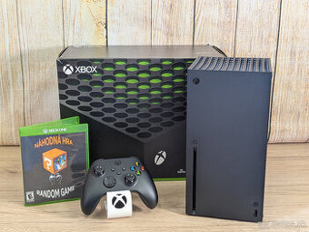 Xbox Series X 1TB + 1 ovládač, 1 náhodná hra zdarma