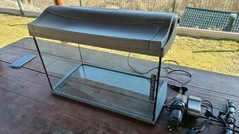 Predám akvárium 60 l + príslušenstvo