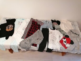 Oblečenie - balík A veľkosť 134 - 140