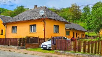 Vidiecky rodinný dom s veľkým pozemkom - Uzovské Pekľany