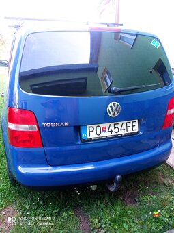 Volkswagen Touran 1.6 benzín+lpg