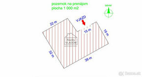 ✔️ Spevnená oplotená plocha, 1 000 m2, Michalovce