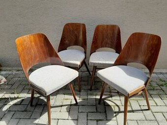 4 retro stoličky Nový domov r.1965
