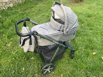 Dvojkombinácia kočík Baby design Husky zimná výbava