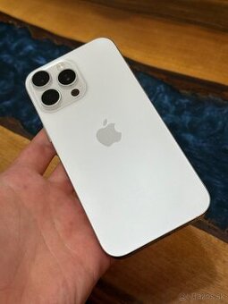 iPhone 16 Pro Max 256gb White 100% bateria