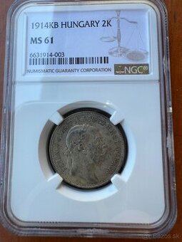2 koruna 1914 KB