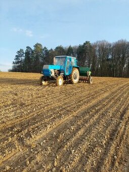 Zetor 8011 + Kombajn Claas Compact 30