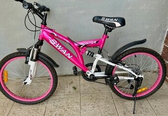 Detský bicykel s prevodmy nový 20"