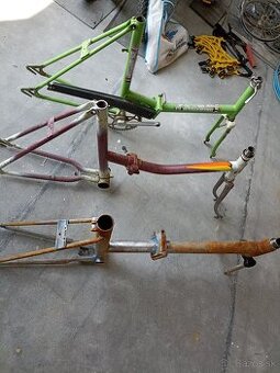Predám kostry bicyklov 3ks skladačky