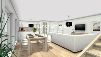 NOVOSTAVBA, AMFIK HOUSE, MEZONETOVÝ 4 IZBOVÝ BYT „C“ S TERAS - 1