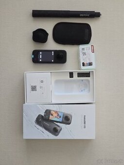 Insta360 ONE X3 TOP stav, v zaruke, s prislusenstvom