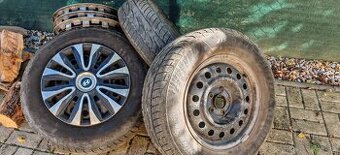 predám plechové disky so zimnými pneumatikami