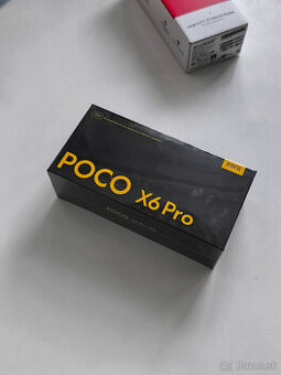 POCO X6 PRO 8/256 5G - NOVÝ - Black a Grey