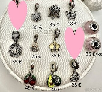 PANDORA - originál prívesky