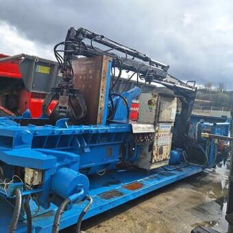 Hydraulický paketovací lis ŽĎAS CPB100 + HR