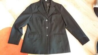 Dámske čierne sako