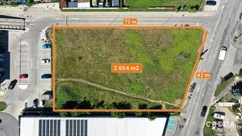 CREDA | predaj komerčný pozemok, Pezinok - Šenkvická cesta