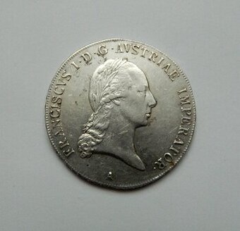 Predám 1 toliar 1822 A Franciscus I.