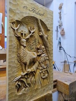 Sv.Hubert,patrón polovnikov,darcek - 1