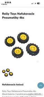 Náhradné kolesa na traktor John deere