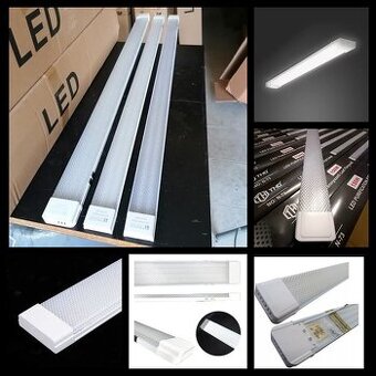 Predám LED Svetlá 120cm 180w 6500k 3 rádove Studená biela IP