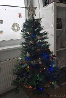 Umelý vianočný stromček – komplet