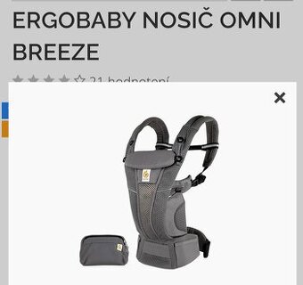 Ergonomický nosič pre bábätká a deti NOVÝ