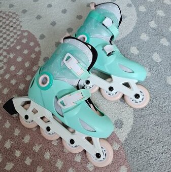 Dievčenské kolieskové korčule Oxelo veľ. 30-32