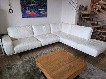 Kožená talianska sedačka