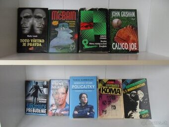 Predám rôzne knihy - detektívky, ...
