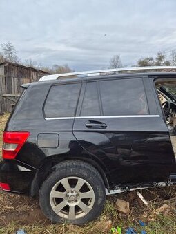 Mercedes glk celá zadna časť
