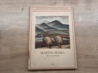 Martin Benka výber z olejomalieb 1955