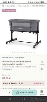 Postielka Petit&mars nextie 2 in1
