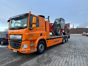 Přeprava strojů, vozidel, plošin, zemědělské techniky