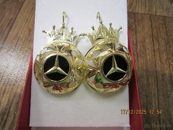 MÁUŠNICE  ZLATO kameň onyx váha 14,82g