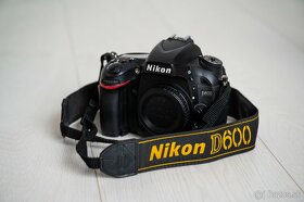 Predam fullframe zrkadlovku Nikon D600