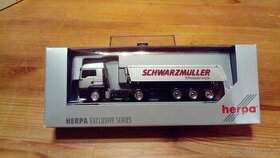 HERPA exclusive series MAN 1/87 Schwarzmuller