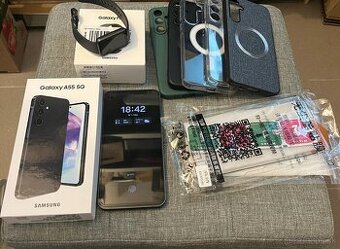 Samsung Galaxy A55 + Galaxy Fit 3