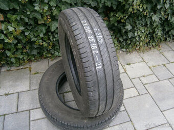 Predám 2x letné pneu Michelin 215/75 R16C 116/114R