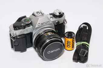 Canon AE1 Program, Canon FD 1,8/50mm - TOP stav