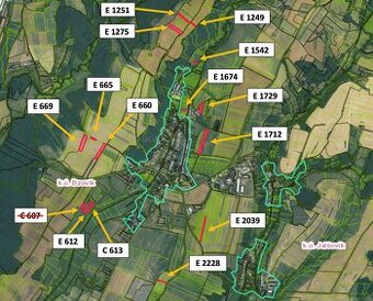 Bzovík – 39.580 m2 ORNÁ PÔDA v podiele 1/1