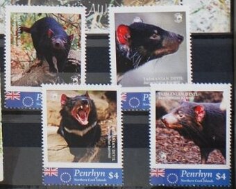 Poštové známky - Fauna 1075 - neopečiatkované