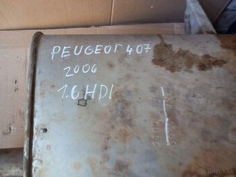 Peugeot 407 1.6hdi výfuk