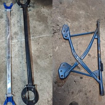 Rozpera bmw e36 a 4bodove pásy xbrace,predlzenie strechy