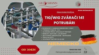 TIG/WIG ZVÁRAČI // POTRUBÁRI//